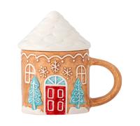 Bloomingville Taza Ginnie 29 cl Marrón-blanco