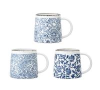 Bloomingville Taza Molly, azul, cermico