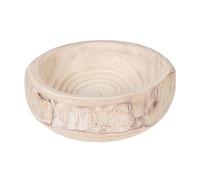 Bloomingville Web Product Name Maceta de Madera, Blanco