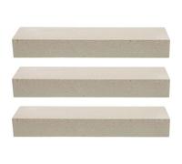 Bloque Afilador de Cuchillos de Cocina, Piedra Doble Cara Grande | Grano Grueso y Fino, Superficie Plana sin Base, Afilado Rápido para Chefs y Utensilios en Cocina
