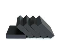 Bloque de banco de lámina de goma for lavadora y secadora, 50 mm x 50 mm, varios grosores, paquete de 5(Thickness:15mm)