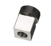 bloque de clip ER32, Bloque de pinza ER, 1 unidad, ER25 ER32 ER40, soporte de portabrocas hexagonal cuadrado, grabado mecanizado CNC(Er32,Square)