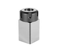 bloque de clip ER32, ER Collet Block Square Hex ER25 ER32 ER40 CNC Torno Máquina de grabado Portabrocas Paquete de 3(Square,ER40)