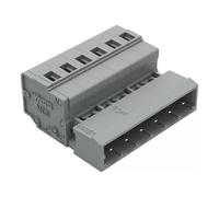 Bloque de conexión para un conductor; tecnología CAGE CLAMP®; 2,5 mm²; gris; 231-606