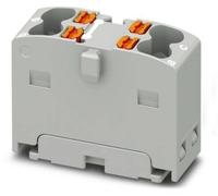 Bloque de conexión Phoenix Contact, sección de cable de 0,14 mm² a 2,5 mm², 450 V, corriente nominal de 17,5 A, 4 conexiones, 30 unidades.