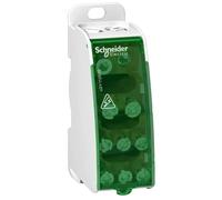 Bloque de conexión Schneider Electric Linergy, 125A, monopolar, 10 unidades, con terminales de tornillo, modelo LGY112510