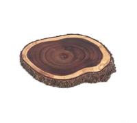 Bloque de cortar de acacia natural, 27 x 21 cm, resistente