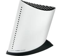 Bloque de cuchillos de 9 piezas con forma de velero - Blanco, marca Global