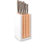 Bloque de cuchillos Wüsthof, juego de 8 piezas, color clásico, tono "Oyster" -- 1091770711