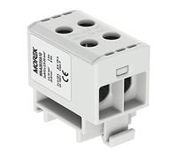 bloque de distribución F. Al/CU Adecuado 4 x 2,5 - 35 mm2 gris 1pol. 1000 V AC/DC Pinza aislada OTL 35 - 2 maa2 035 a10 morek 4030