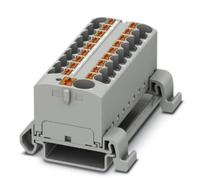 Bloque de distribución PTFIX 10/18x4-ns35a GY, gris BEA 3273768