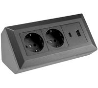 Bloqueo de conectores de 2 veces, USB C, antraz 4250416339423