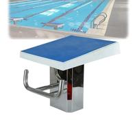 Bloque de inicio de natación, tabla de buceo de un solo paso, plataforma antideslizante de acero inoxidable 304, para nadar y entrenar