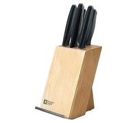 Bloque de madera natural de 5 piezas