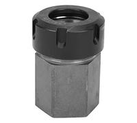 Bloque de mandril hexagonal ER32 Portabrocas de vástago cuadrado, herramienta de precisión duradera de acero duro para máquina de grabado de torno CNC