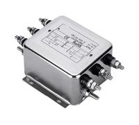 Bloque de terminales de entrada trifásico de 380 V, fuente de alimentación, filtro, riel guía, conversión de frecuencia, CW12B-10A-S, interfaz de perno de 30 A(CW6B-80A-S)