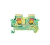 Bloque de terminales riel DIN modular con conexión a tierra PTV 2.5-PE | conector de cableado de entrada lateral de 2, 5 mm PTV2.5-PE(5 Pcs)