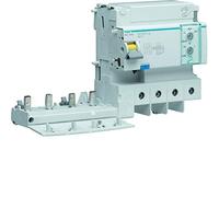 Bloque diferencial Vigi HM 4P 80-100-125A 30mA Clase AC HAGER BDC480E