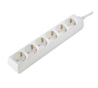Hama Power Strip 6-Fold 1.4m White per 15Pcs