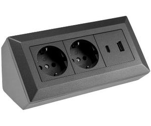 Bloqueo de conectores de 2 veces, USB C, antraz 4250416339423