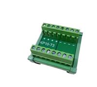 Bloques de terminales de 60 vías, placa de cableado de conexión, tablero de distribución, montaje en riel DIN(8 in 8 out)