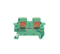 Bloques de terminales entrada lateral PTV2.5 Conectores push-in Montaje | en carril DIN 2, 5 mm2 PTV 2.5(PTV2.5-Green)