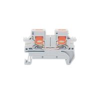 Bloques de terminales entrada lateral PTV2.5 Conectores push-in Montaje | en carril DIN 2, 5 mm2 PTV 2.5(PTV2.5-Gray)