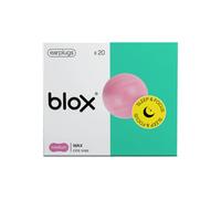 BLOX Tapones para dormir Sleep Cera – Ultra suaves, protección auditiva 24 dB – 10 pares