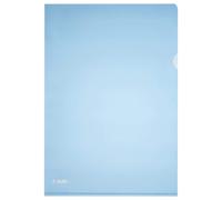 Blue A4 Pyramid-Embossed Document Sleeves. Blue