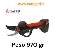 Blue Bird PS 23-28C Faster - Tijera eléctrica de poda - 2x 16.8V 2.5Ah - Diámetro de corte 28 mm