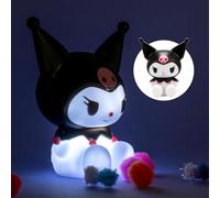 Blue Sky Studios Luz de personaje de Hello Kitty, lámpara controlada por tacto, bonita decoración de escritorio kawaii, regalo de mercancía coleccionable, Kuromi, carga rápida