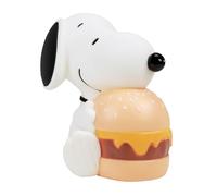 Blue Sky Studios Snoopy Mood Light - Lámpara de escritorio USB con 3 niveles de brillo - Snoopy con hamburguesa - Regalo oficial