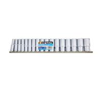 Blue Spot Tools 01560 17 llaves de vaso métricas profundas 3/8 (8-24 mm)