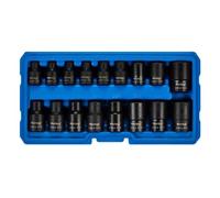Blue Spot Tools 17PCE - Juego de llaves de vaso Torx de impacto E Torx de 3/8 a 1/2 pulgadas