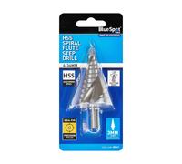 Blue Spot Tools - Broca Escalonada HSS con Estriado Espiral (6-36mm)