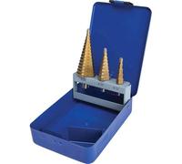 Blue Spot Tools Tools 20504 HSS - Juego de brocas escalonadas (4-32 mm), juego de 3 piezas