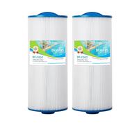 BLUEFLO Cartucho de Filtro de Repuesto para Piscina y SPA para Unicel 6CH-960, Filbur FC-2800, PJW60TL-F2S, Paquete de 2