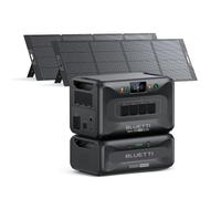 BLUETTI Apex 300 Estación de Energía Portátil y B300K +2*Panel Solar 350W