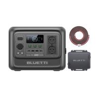 BLUETTI Elite 100 V2 Estación de energía portátil| 1.800W 1.024Wh - Elite 100 V2 + Charger 1 + Cables de entrada de CC