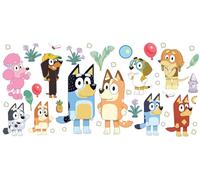 Bluey Family and Friends - Calcomanías de pared para despegar y pegar, RMK5457SCS