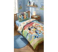 Bluey Funda Nórdica Bebé 100x135 + Funda Almohada 40x60 Familia Heeler