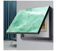 BLUEZY Cubierta Panel Eléctrico Montada Pared Diseño Minimalista Tapa Caja Medidor Electrico Decorativa Cubrir Panel Eléctrico Caja Fusibles Armario Cubre Cuadro Electrico Oficina Hotel B,50x70cm