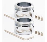 BLUMKRAFT - Lote de 2 adaptadores radiadores compatibles con Danfoss RA (20-23 mm) y Far 23 mm a M30 x 1,5 para termostato/cabeza termostática M30 x 1,5 macho