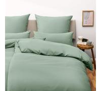 Blumtal Juego de Funda Nórdica de Microfibra Muy Suave y Transpirable - Set de 2 Piezas Funda Edredón Nórdico + 1 Funda de Almohada para Cama de 90, Verde de Verano