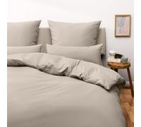 Blumtal Juego de Funda Nórdica de Microfibra Muy Suave y Transpirable - Set de 3 Piezas Funda Edredón Nórdico + 2 Fundas de Almohada para Cama de 120, Taupe