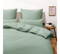 Blumtal Juego de Funda Nórdica de Microfibra Muy Suave y Transpirable - Set de 3 Piezas Funda Edredón Nórdico + 2 Fundas de Almohada para Cama de 160, Verde de Verano