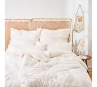 Blumtal Pack Doble Nórdico Muselina 135x200 cm - Algodón Certificado Oeko-Tex - 2 Fundas Nórdicas 135x200 con 2 Fundas de Almohada 40x80 - Beige