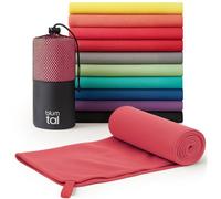 Blumtal Toalla de Microfibra Grande 200x100 cm - Secado Rápido para Gimnasio - Rosa