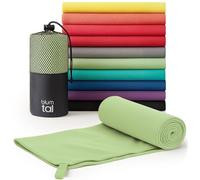 Blumtal Toallas Microfibra 140x70 cm - Toallas Gimnasio de Secado Rápido - Verde