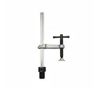 BLWOTMOR Abrazadera de Inserción de Mesa Mordaza de Sujeción Rápida Herramienta de Fijación para de Banco Adecuada para Taller Carpintería Metalurgia, 200x80mm, Asiento 16mm